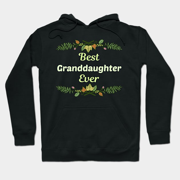 Family Leaf Granddaughter Hoodie by Happy Life